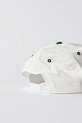 Accessori by Parra berretto da baseball in cotone Balled 6 Panel Hat 52165 bianco