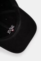 thisisneverthat șapcă de baseball din bumbac Heart Cap negru TN243WHWBC08