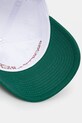 Sporty & Rich czapka z daszkiem bawełniana Finish Line biały AC040514167WH01