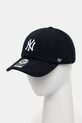 Μάλλινο γείσο Sporty & Rich Yankees Serif Wool απλικέ σκούρο μπλε AC060505634BL32