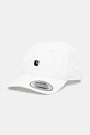 Carhartt WIP czapka z daszkiem bawełniana Madison Logo Cap bawełna biały I023750.00AXX
