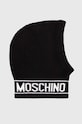 Vlněná kukla Moschino černá M3136.65414