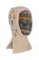 Детская шерстяная балаклава Konges Sløjd BELOU TULIPE KNIT BALACLAVA KS101429 бежевый AW24
