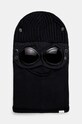 C.P. Company cagulă din lână Ski Mask bleumarin 17CMAC301A005509A