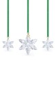 Декорація Swarovski ANNUAL EDITION 3-pack прозорий 5674317