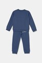Dječja pamučna trenirka Guess N4YG14.KA6R0.9BYH mornarsko plava AW24