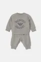 Спортивный костюм для младенцев Emporio Armani меланж серый 6DHVJ3.4J6VZ
