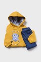 Tepláková súprava pre bábätká Mayoral 2641.3F.Baby.9BYH žltá AW24