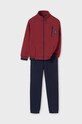Дитячий спортивний костюм Mayoral з еластаном бордо 7843.7D.Junior.9BYH