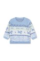 Băieți Kenzo Kids trening de bumbac pentru copii K60441.54.81 albastru