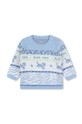 Băieți Kenzo Kids trening de bumbac pentru copii K60441.86 albastru