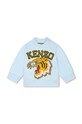Chłopiec Kenzo Kids dres bawełniany dziecięcy K60515.86.102 niebieski