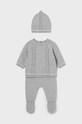 Mayoral Newborn compleu bebe bumbac gri 2511.1B.Newborn.9BYH