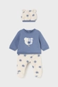 Mayoral Newborn set per bambini 2514.1G.Newborn.9BYH blu navy AW24