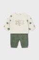 Kojenecká tepláková souprava Mayoral Newborn 2-pack 2624.1G.Newborn.9BYH zelená AW24