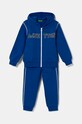 United Colors of Benetton trening de bumbac pentru copii cu modele albastru 3J68GK00L.P.Seasonal