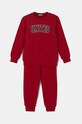 United Colors of Benetton dres bawełniany dziecięcy nadruk bordowy 3J68GK00K.P.Seasonal
