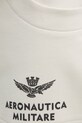 Aeronautica Militare pantaloni de trening din bumbac bej PF960DF567