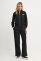 Homewear pamučna trenirka Fila pamuk crna FPW4188