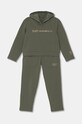 EA7 Emporio Armani dres bawełna zielony 6DFV02.FJZEZ
