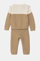 Detská bavlnená súprava Guess A4YG21.Z3FK0.9BYH béžová AW24