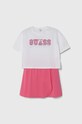 Guess komplet dziecięcy dzianina biały J4YG00.K6YW4.9BYH