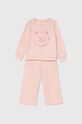 Guess trening de bumbac pentru copii bumbac roz K4YG03.KA6R4.9BYH