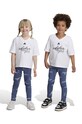 Детский комплект adidas LK BLUV SET узор белый IV9443