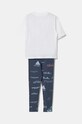 Fete adidas compleu copii LK BLUV SET IV9443 alb