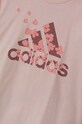 adidas komplet dziecięcy LG FLWR LEG SET IW3477 różowy