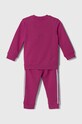 Дитячий спортивний костюм adidas Originals CREW SET IX5149 рожевий AW24