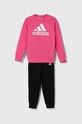 adidas dres dziecięcy LK BOSOG FL IX7319 różowy AW24