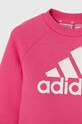 adidas dres dziecięcy LK BOSOG FL różowy IX7319