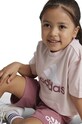 adidas komplet bawełniany dziecięcy LK BL CO T SET IX7326