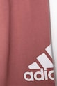 adidas komplet bawełniany dziecięcy LK BL CO T SET IX7326 różowy