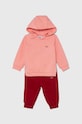 Дитячий спортивний костюм adidas Originals HOODIE SET трикотаж рожевий IY9538