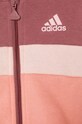 Βρεφική φόρμα adidas I 3S TIB FL TS ροζ IV7394