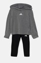 adidas komplet dziecięcy LG SPORT SET IV9525 szary AW24