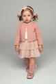 Детский комплект - жакет, лонгслив и юбка Mayoral 2928.4A.Baby.9BYH