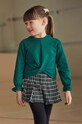 Mayoral set - camicetta e gonna semplice turchese 4220.6H.Mini.9BYH