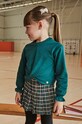 Mayoral set - camicetta e gonna turchese 4220.6H.Mini.9BYH