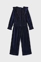 Mayoral set per bambini - camicetta e pantaloni maglia blu navy 4550.6A.Mini.9BYH