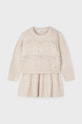 Detská súprava Mayoral pletenina béžová 4935.6C.Mini.9BYH