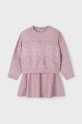 Mayoral komplet dziecięcy dzianina różowy 4935.6C.Mini.9BYH