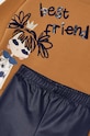 Dziewczynka Mayoral bluza i legginsy dziecięce 4708.6D.Mini.9BYH brązowy