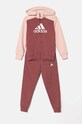 Дитячий спортивний костюм adidas LK BL FL TS IX7317 рожевий AW24