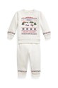 Trenirka za bebe Polo Ralph Lauren print bijela 310953250001