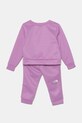 Dětská tepláková souprava The North Face POLSET NF0A89H31I81 fialová AW24
