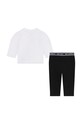 Karl Lagerfeld compleu bebe Z30280.86.94 alb AW24