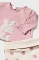 Mayoral Newborn komplet dziecięcy 2504.2G.Newborn.9BYH różowy AW24